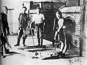 crématoire d'auschwitz