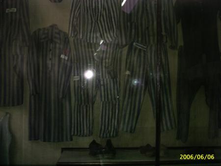 tenues rayées des déportés